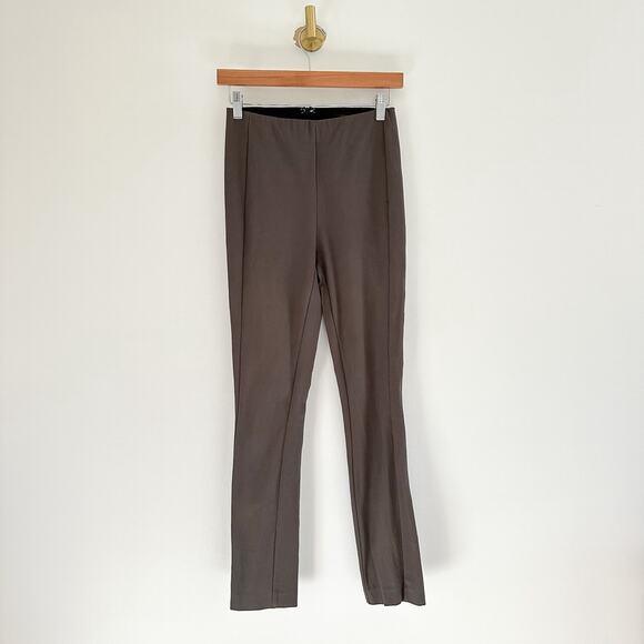 Rag & Bone Simone Equestrian Stretch Slim Pull-On Ankle Pants Olive - Picture 1 of 9